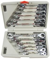 SILVER Csillag-villás Kulcs Racsnis Törhető 8-19 12e (sk-012-01) (sk-012-01)