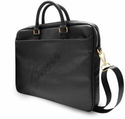 GUESS Saffiano Script 15" Notebook táska - Fekete (GUCB15PUSASBK) (GUCB15PUSASBK)