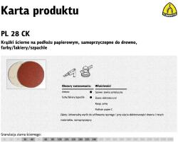 Klingspor Csiszolókorong Pl28ck 125 gr. 40 45740c 50 db (270661) (270661)