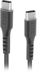 SBS TECABLETCC31K USB-C apa - USB-C apa 3.1 Adat és töltőkábel - Fekete (1.5m) (TECABLETCC31K) (TECABLETCC31K)