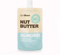 GymBeam Nut Butter 2GO Бадемово масло с кокос и бял шоколад 80 g
