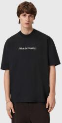 AllSaints pamut póló - fekete XXL - answear - 30 990 Ft