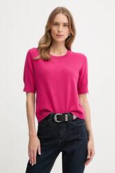 Benetton pulóver könnyű, bézs, 1002D10D2 - rózsaszín L - answear - 22 990 Ft