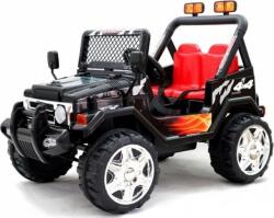 LEAN Toys Raptor 2549 Elektromos Terepjáró - 24 GHz, 12 V, Szülői Távirányítóval, EVA Gumi Kerekekkel, Fekete (2549) (2549)