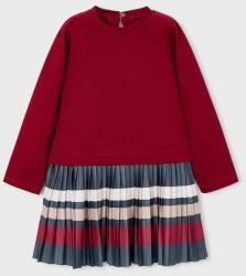 Mayoral gyerek ruha piros, mini, harang alakú, 4911 - piros 128