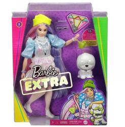 Mattel Barbie Extra Doll #2 in Shimmery Look with Pet Puppy (GRN27/GVR05) (GRN27/GVR05)