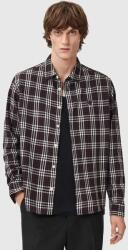 AllSaints pamut ing galléros, barna, regular, M069SD - barna XL