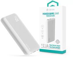 DEVIA ST125643 Kintone Series Lite 5 2xUSB/Type-C/MicroUSB 10.000 mAh Fehér Power Bank