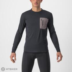 Castelli Tricou Castelli UNLIMITED MERINO, negru deschis (L)