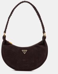 Guess velúr táska AMITA - barna Univerzális méret - answear - 52 990 Ft
