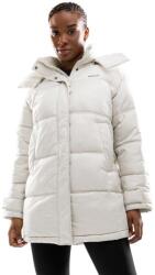 SIROKO Women Lifestyle Női oversize steppelt kabát International Fehér fehér