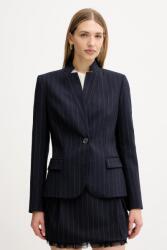 Pinko gyapjúkeverék felső sötétkék, mintás, egysoros gombolású, 105626 A2QY - sötétkék 34