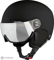Alpina Cască ALPINA Arber Visor Q-Lite, negru mat (L (58-61 cm))
