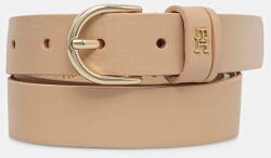Tommy Hilfiger bőr öv bézs, AW0AW16836 - bézs 80 - answear - 20 990 Ft