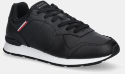 Tommy Hilfiger bőr sportcipő RUNNER ICON LEATHER - fekete Férfi 43
