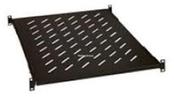 Legrand Rackszekrény polc - (19", 1U, fix, 1000 mm mély, 4 ponton rögzíthető, 50kg, Linkeo, Fekete) (646507) - pixel