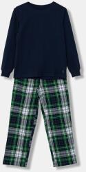 Ralph Lauren gyerek pamut pizsama - sötétkék 128-137 - answear - 36 990 Ft