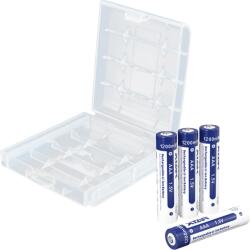 XTAR AAA 1200mWh680mAh-4 pcs AAA 1.5V 1200MWH Battery (box +battery case) (Xtar AAA-1200mWh/680mAh)