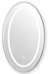 Gladys Ovális fürdőszobai tükör érintő kapcsolós LED világítással, hideg fényű, 80 x 50 cm, GLADYS (20540184)