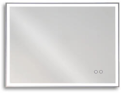 Gladys Fürdőszobai tükör érintő kapcsolós LED világítással és páramentesítővel, állítható fényű, 80 x 60 cm, GLADYS (20540216)