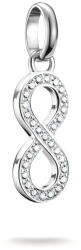 Thomas Sabo Ezüst színű, végtelen szimbólum medál, kövekkel - CC1284-051-14 (CC1284-051-14)