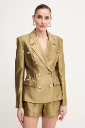 Marciano Guess zakó MILLA zöld, sima, kétsoros gombolású, 5GGN20 7312A - zöld 36