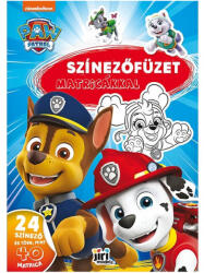 JIRI MODELS Kifestő füzet matricákkal A4 - Mancs őrjárat (8171-8)