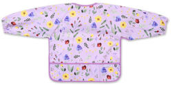 BABYONO Hosszú ujjú előke Garden 35 x 52cm, 6h+