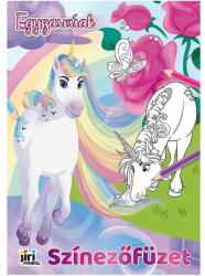 JIRI MODELS Kifestő füzet A4 - Unikornisok (8228-9)