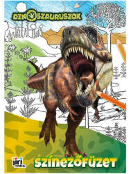 JIRI MODELS Kifestő füzet A4 - Dinoszauruszok (8175-6)