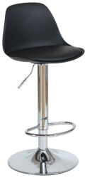 Velora Bar Line LUNA Onyx - formatervezett modern bárszék szett, fekete (GH-P09S-BL)