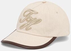 Tommy Hilfiger pamut baseball sapka - bézs Univerzális méret - answear - 28 990 Ft