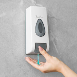 Vog & Arths Szappanadagoló - kézzel működtethető - 350 ml - fali - fehér (51119A) - gardenet