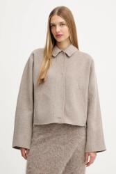 HUGO BOSS gyapjúkabát - bézs 34 - answear - 139 990 Ft