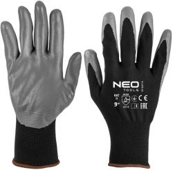 NEO TOOLS Mănuși de lucru, poliester acoperit cu ntrylemx, 4131X, mărimea 9 97-647-9 (97-647-9)