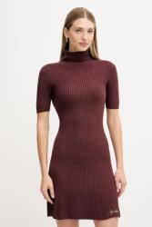 GUESS ruha gyapjúkeverékből JULIA - barna XL/XXL
