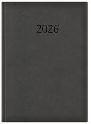 TopTimer Határidõnapló TOPTIMER Wide W024 A/4 napi fehér lapos fekete 2026 (T024W-003) - tonerpiac