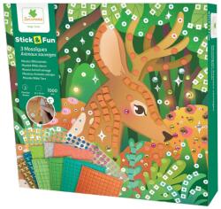 Sycomore Set de creatie, Sycomore Stick n Fun Mozaic, Animale salbatice