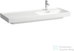 Laufen MEDA 120x46 cm-es mosdó bal oldali pulttal, matt fehér H8171197571041 (H8171197571041)