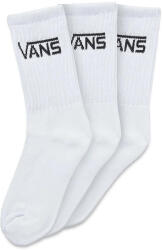 VANS ZOKNI Vans Classic Crew 3 Pair Pack, Fehér, Gyerekek 32/36 fehér