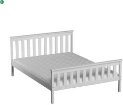  Alion fenyő ágykeret fehér 160' + ajándék ágyrács