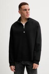 HUGO BOSS felső fekete, sima, 50546402 - fekete XS