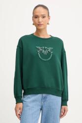 PINKO pamut melegítőfelső zöld, nyomott mintás, 100534 A2RO - zöld M