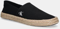 Calvin Klein Jeans espadrilles INJ ESPADRILLE CV fekete, YM0YM01251 - fekete Férfi 41