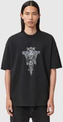AllSaints pamut póló - fekete XL - answear - 30 990 Ft