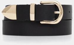 HUGO bőr öv fekete, 50554089 - fekete 90