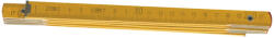 TOP TOOLS Fából készült összecsukható mérőszalag 1 m, sárga 26C011 (26C011)