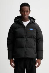 HUGO Blue rövid kabát fekete, téli, 50546652 - fekete XL