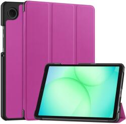  LEATHER Cu balamale husă pentru Samsung Galaxy Tab A11 violet