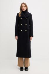 Tommy Hilfiger baba gyapjúkeverék pulóver sötétkék, WW0WW48415 - sötétkék 38